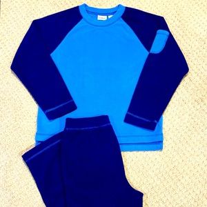 L.L. Bean Kids Fleece Set, Size 8, Blue